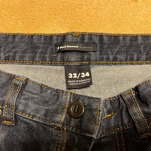 Black Diamond Equipment Forged Denim Climbing Jeans, 32x34 - Picture 5 of 16